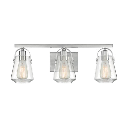 Nuvo Lighting Skybridge Vanity Clear Glass