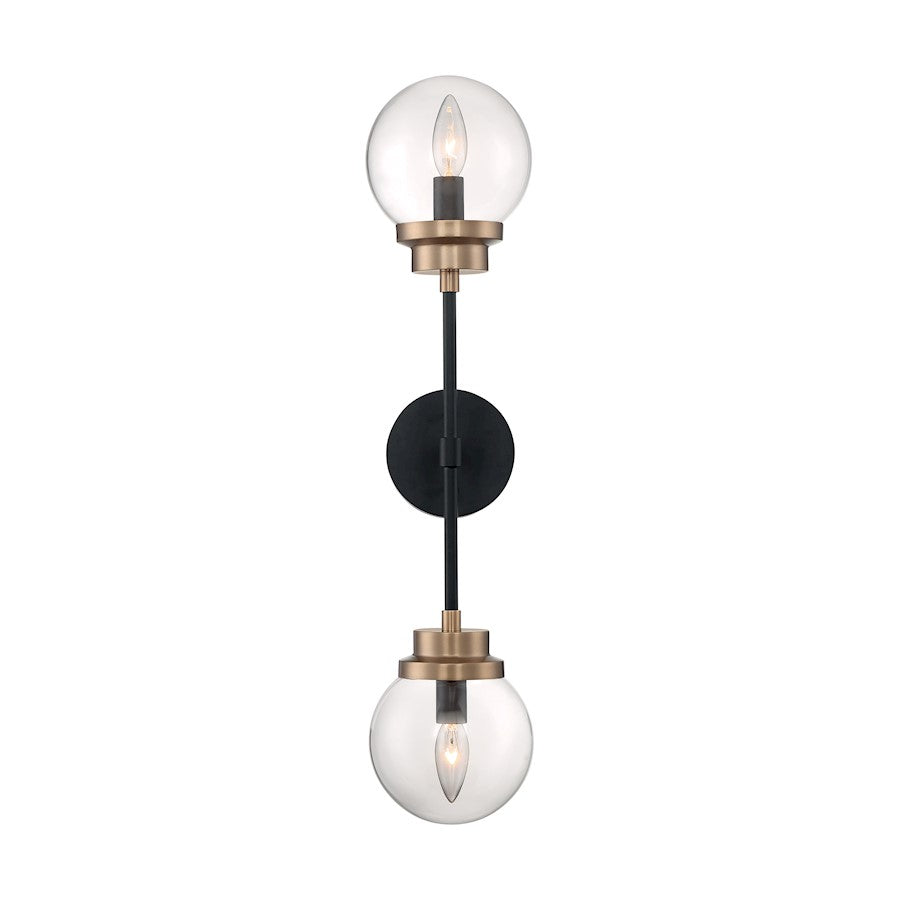2 Light Wall Sconce