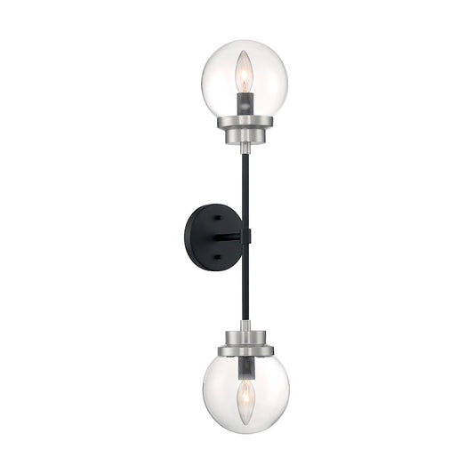 2 Light Wall Sconce
