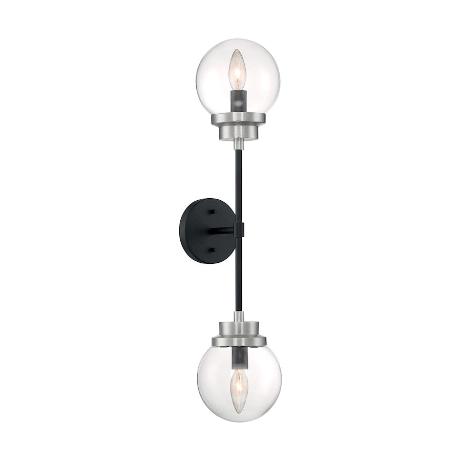 2 Light Wall Sconce