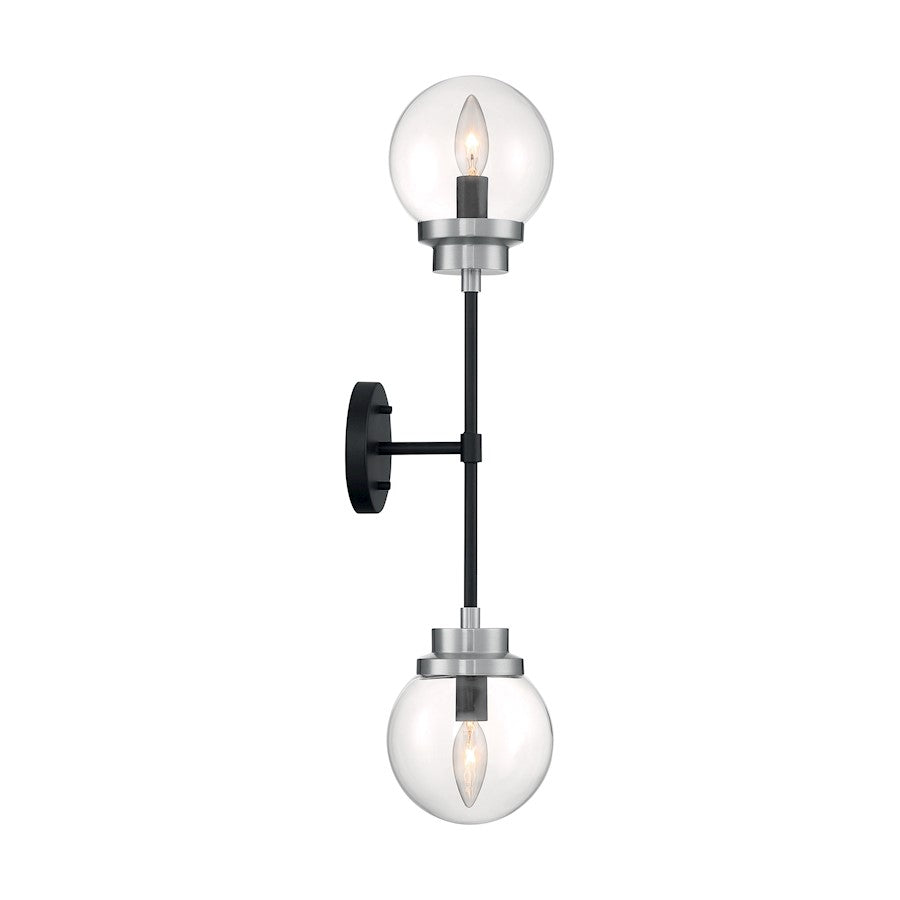 2 Light Wall Sconce