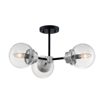 Nuvo Lighting Axis 3 Light Semi-Flush