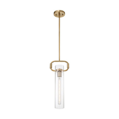 1 Light 5" Pendant, Clear Glass