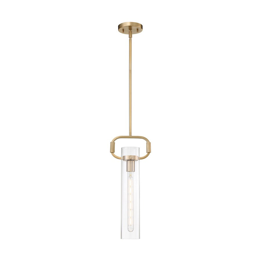 1 Light 5" Pendant, Clear Glass