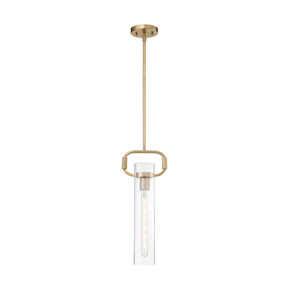 1 Light 5" Pendant, Clear Glass