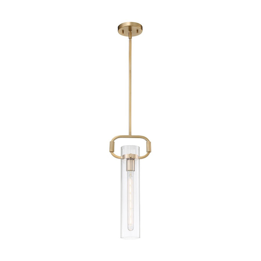 1 Light 5" Pendant, Clear Glass