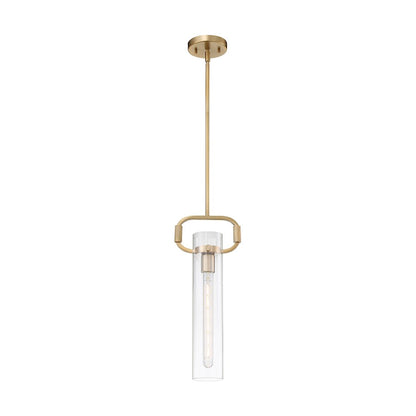 1 Light 5" Pendant, Clear Glass