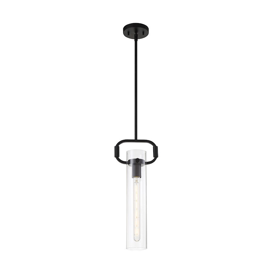 1 Light 5" Pendant, Clear Glass