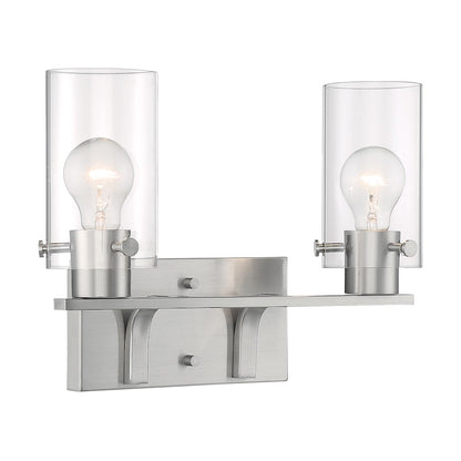 Bathroom Vanity Light, Clear Glass