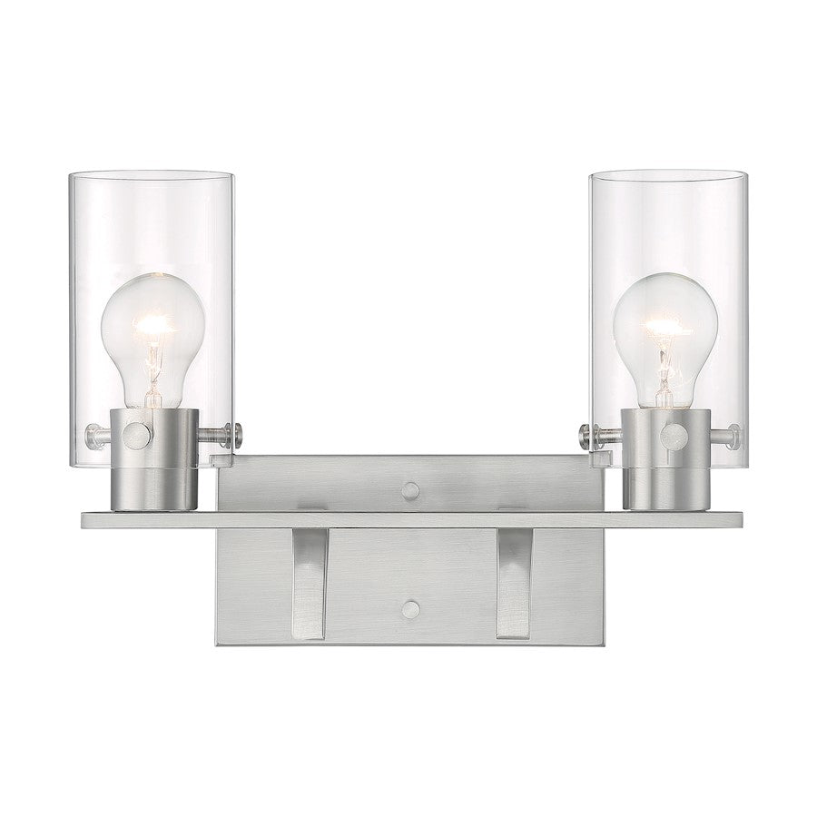 Bathroom Vanity Light, Clear Glass