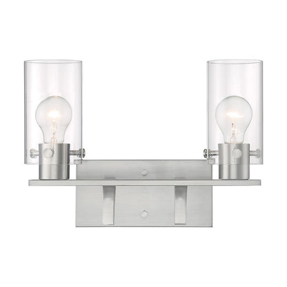 Bathroom Vanity Light, Clear Glass