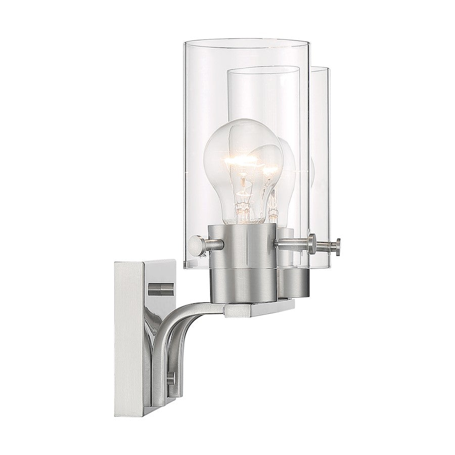 Bathroom Vanity Light, Clear Glass