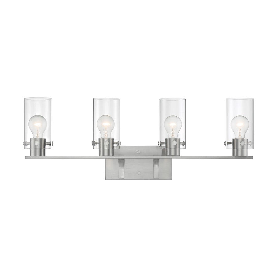 Bathroom Vanity Light, Clear Glass
