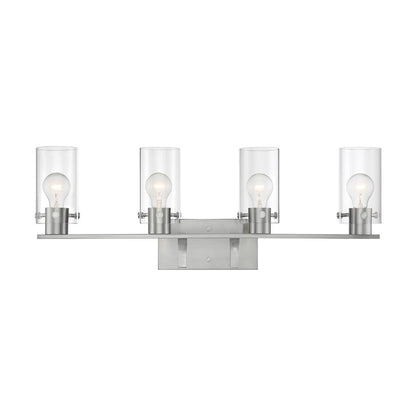 Bathroom Vanity Light, Clear Glass