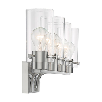 Bathroom Vanity Light, Clear Glass
