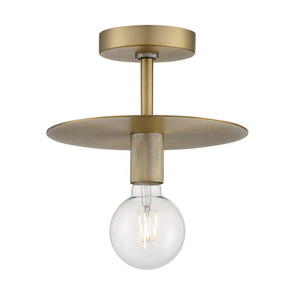 Nuvo Lighting Bizet 1 Light Semi-Flush