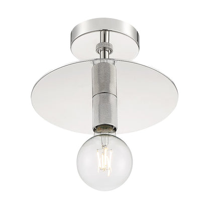 Nuvo Lighting Bizet 1 Light Semi-Flush