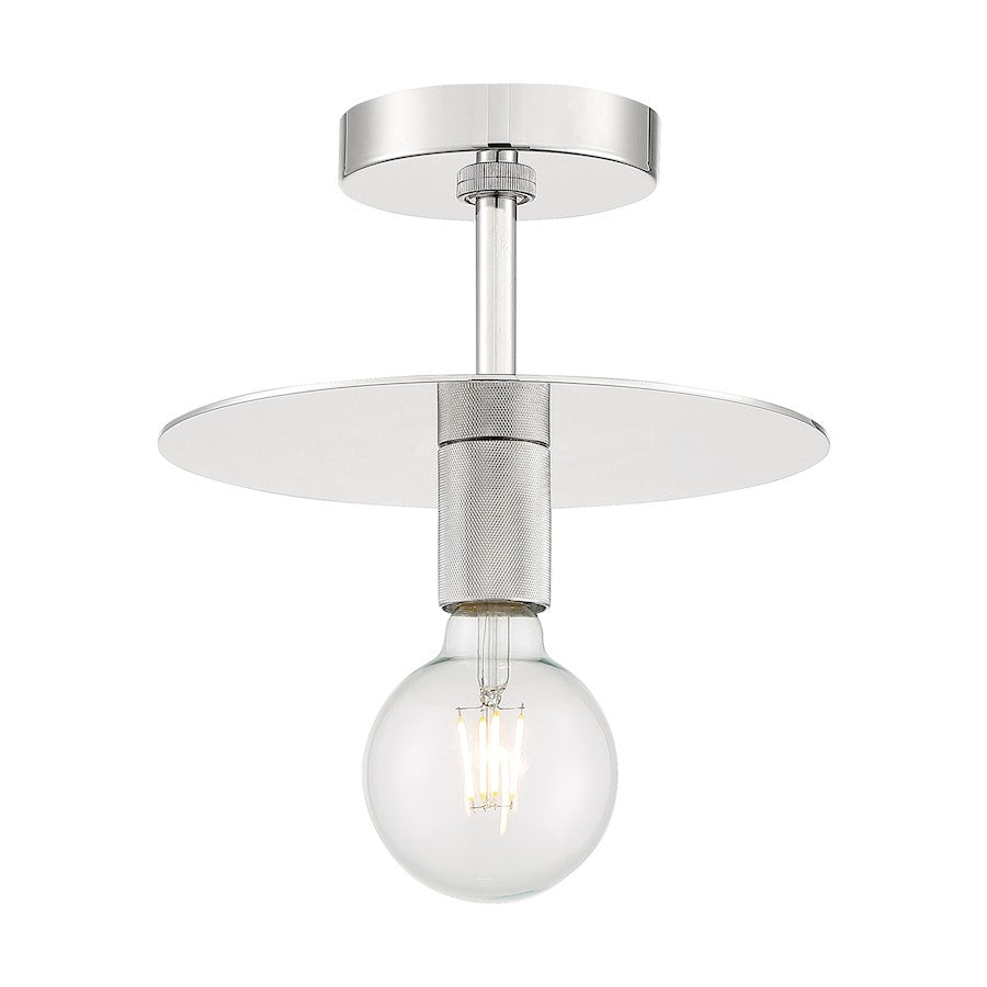 Nuvo Lighting Bizet 1 Light Semi-Flush