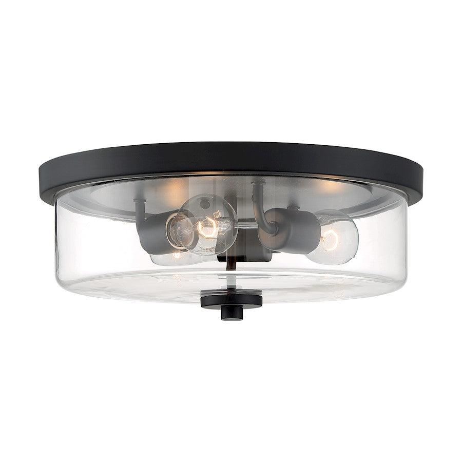 Nuvo Lighting Sommerset Flush Mount, Clear