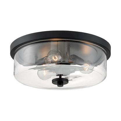 Nuvo Lighting Sommerset Flush Mount, Clear