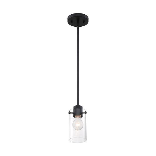 1 Light Mini Pendant, Clear