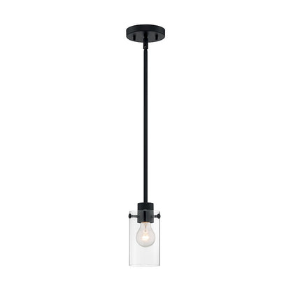1 Light Mini Pendant, Clear