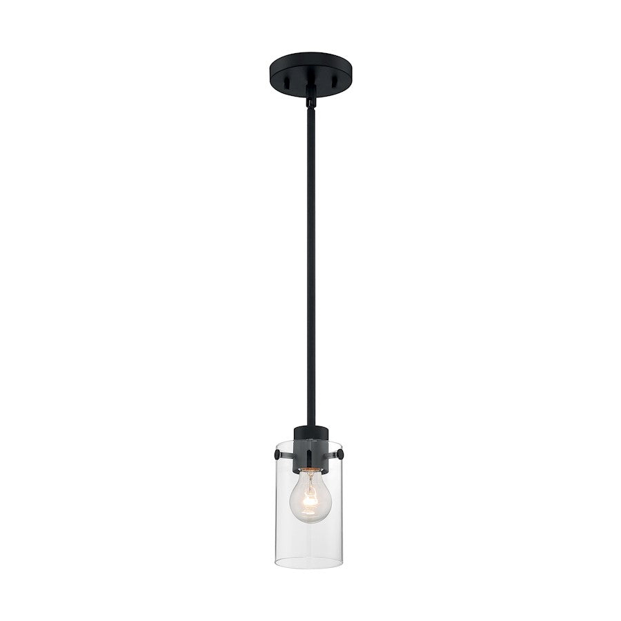 1 Light Mini Pendant, Clear