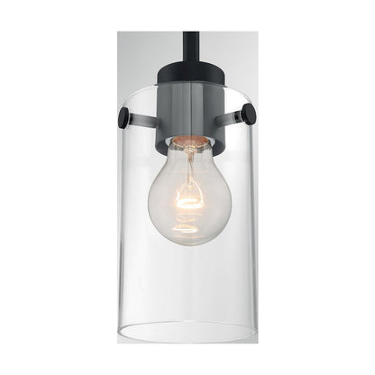 1 Light Mini Pendant, Clear