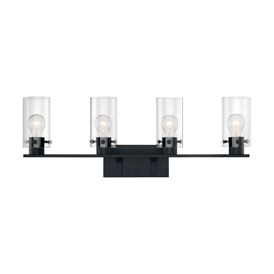 Bathroom Vanity Light, Clear Glass