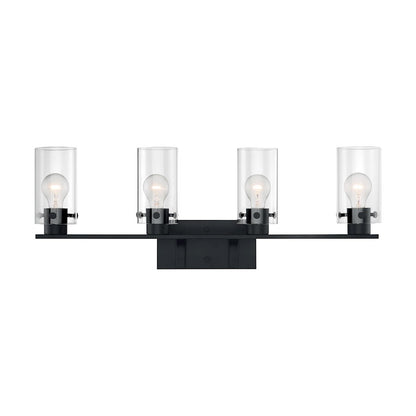 Bathroom Vanity Light, Clear Glass