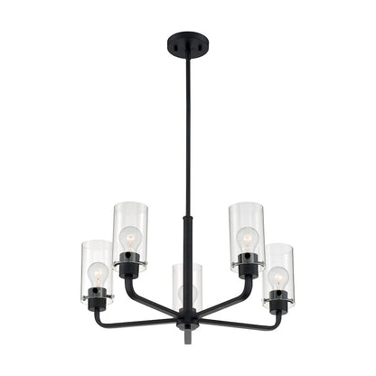 Sommerset Chandelier, Clear Glass