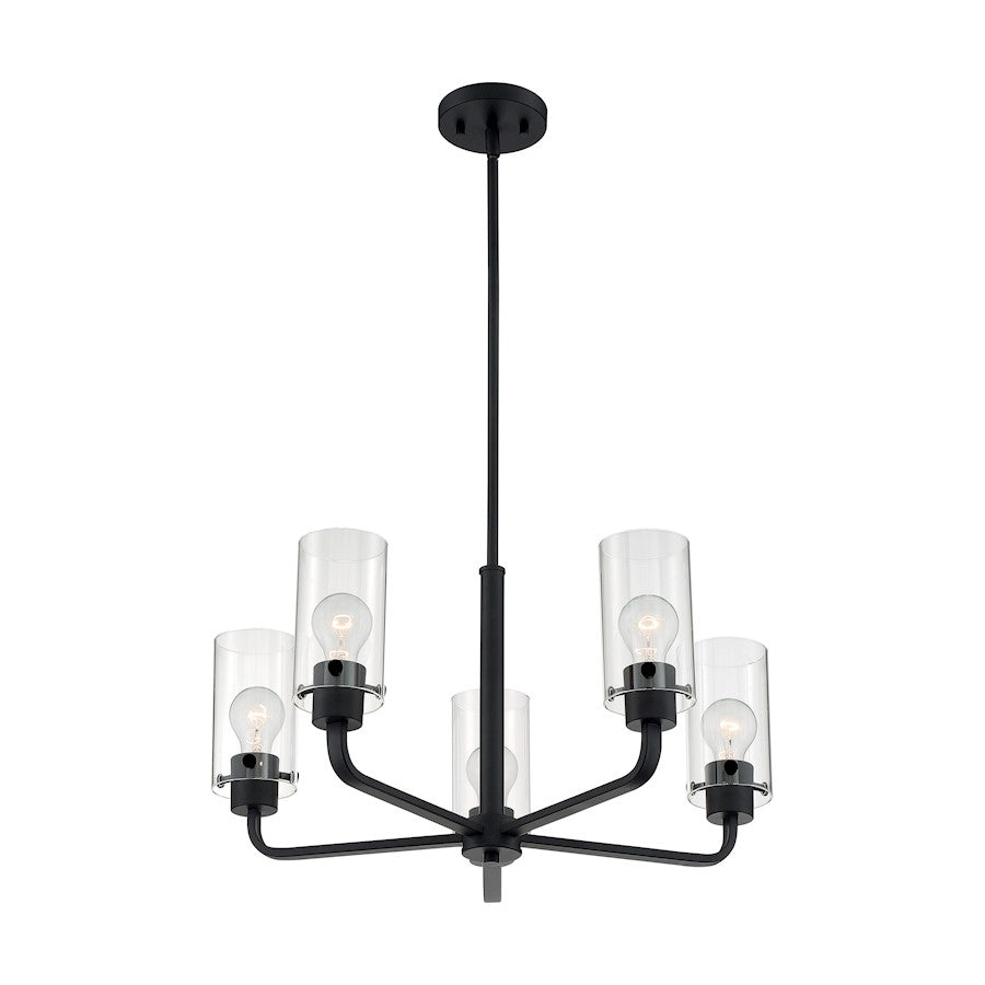 Sommerset Chandelier, Clear Glass
