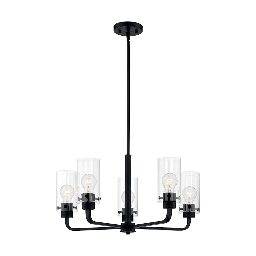 Sommerset Chandelier, Clear Glass