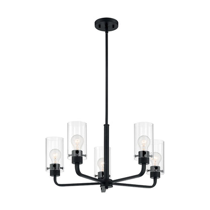Sommerset Chandelier, Clear Glass