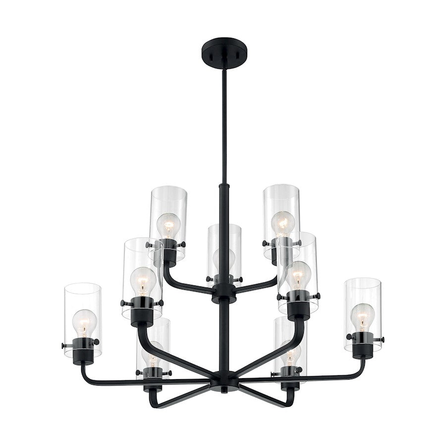Sommerset Chandelier, Clear Glass