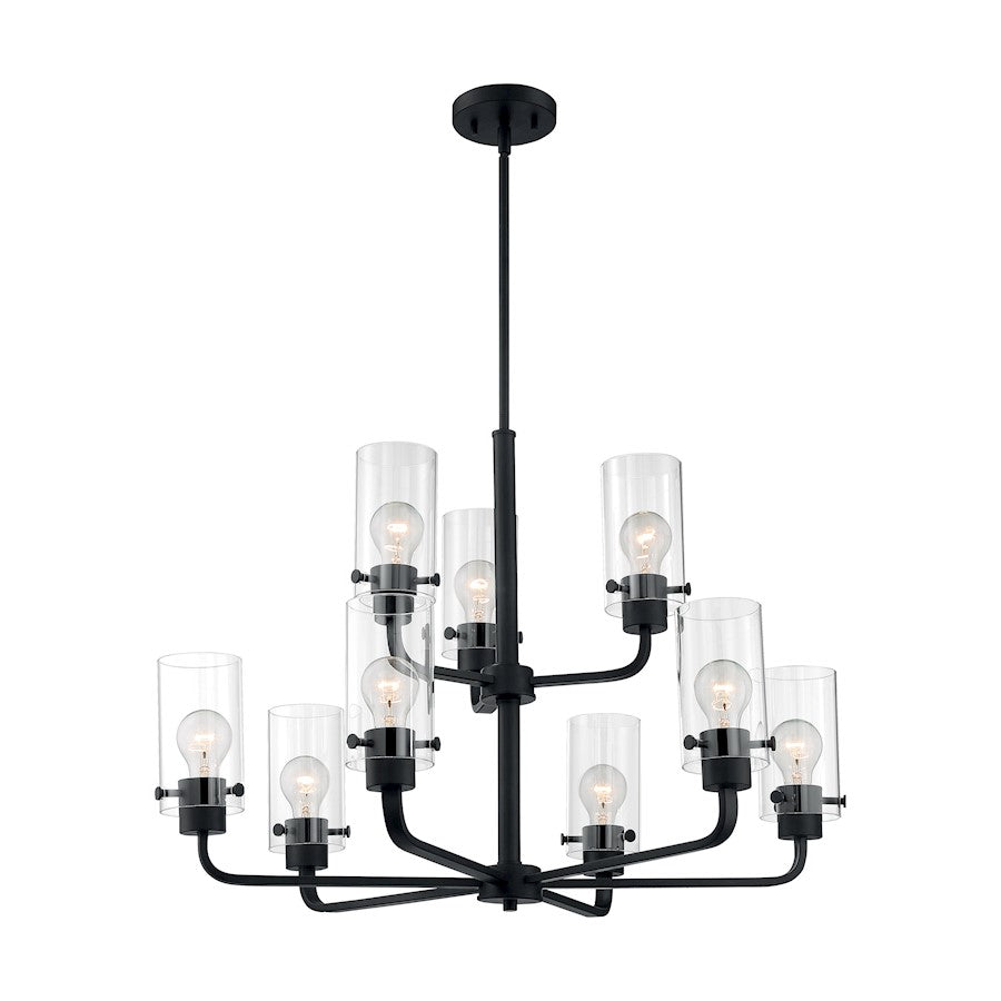 Sommerset Chandelier, Clear Glass