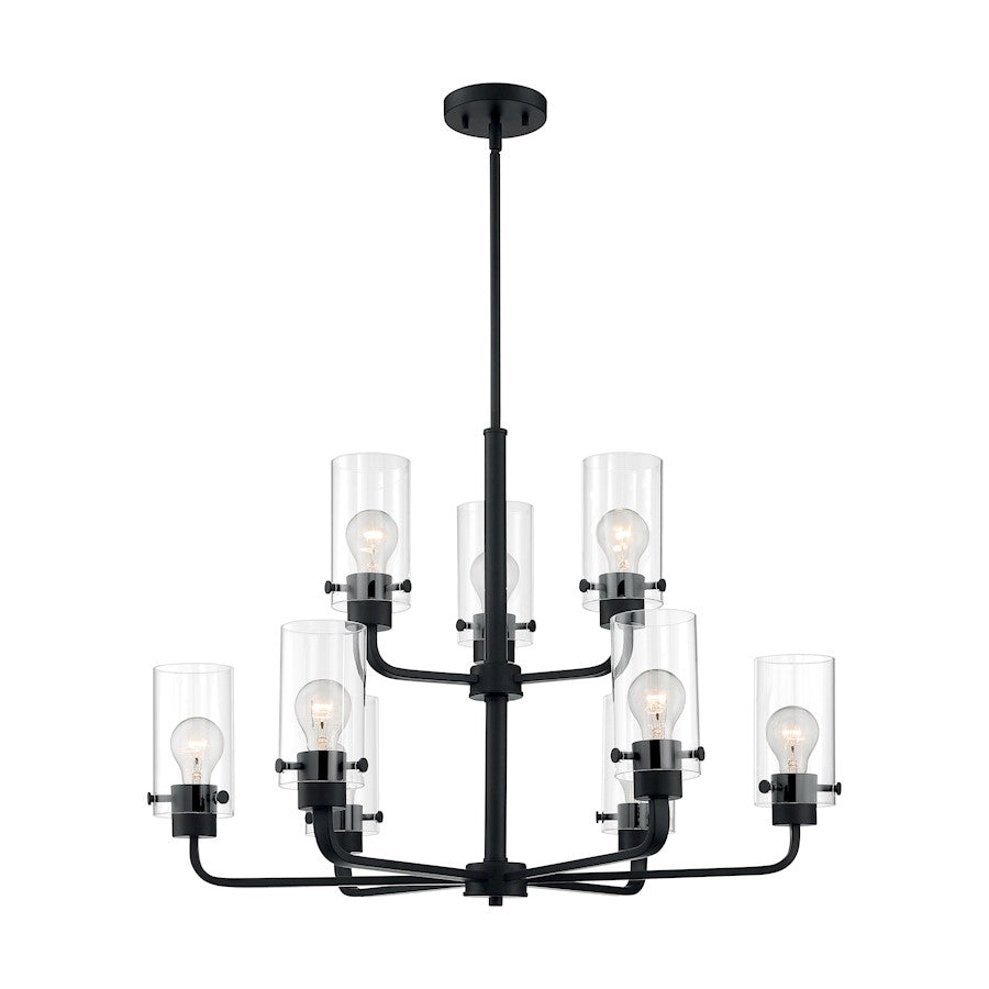Sommerset Chandelier, Clear Glass