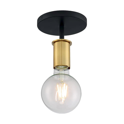 Nuvo Lighting Ryder 1 Light Semi-Flush