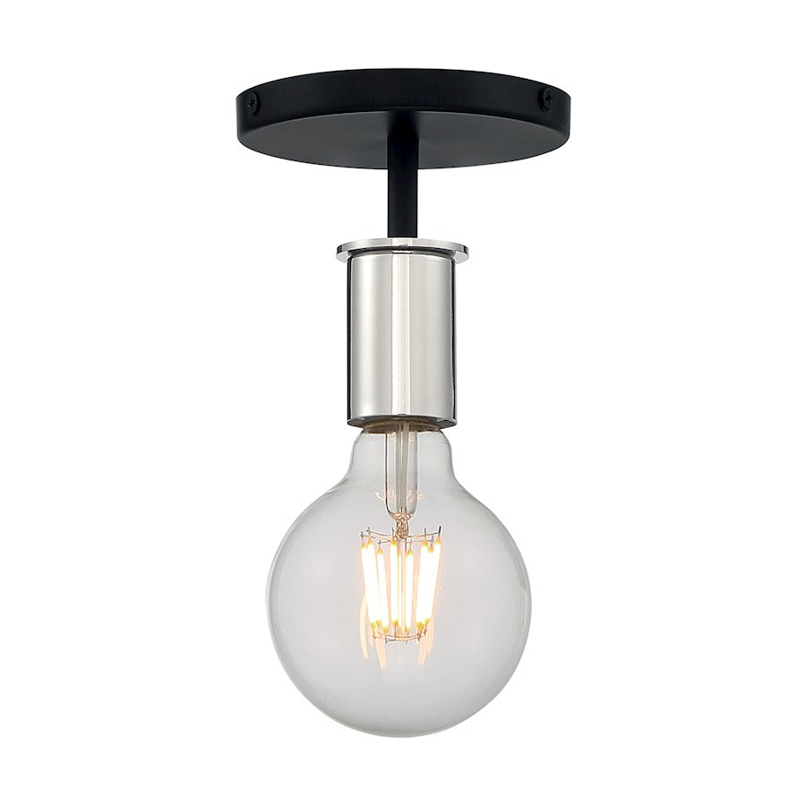 Nuvo Lighting Ryder 1 Light Semi-Flush