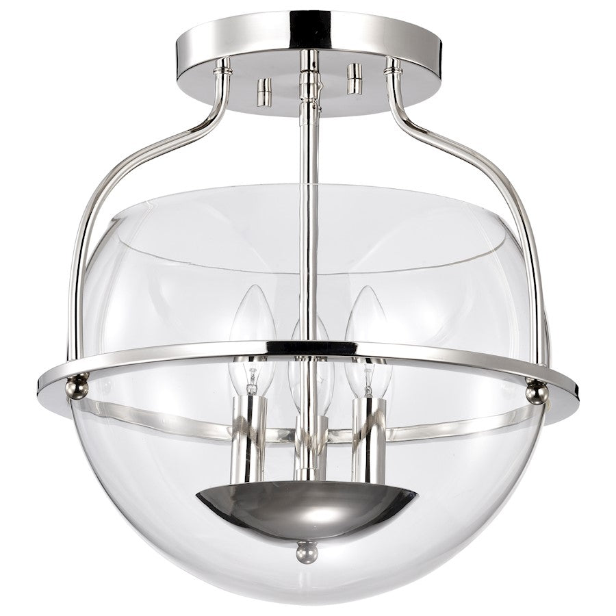 Nuvo Lighting Amado 3 Light Semi Flush Mount