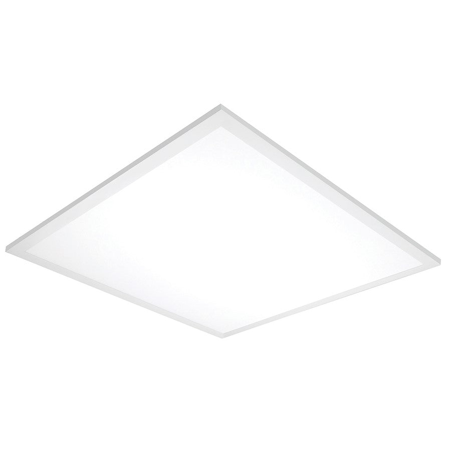 Nuvo Blink V 47in 1-Light LED Flush Mount | Utility White Finish | Hallway & Laundry Room | 47 x 12 x 1 in | Model 62-1054