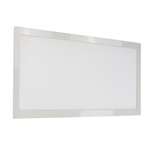 Nuvo Blink 24in 2-Light LED Flush Mount | Utility White Finish | Kitchen & Hallway | 23.5 x 11.63 x 0.75 in | Model 62-1152