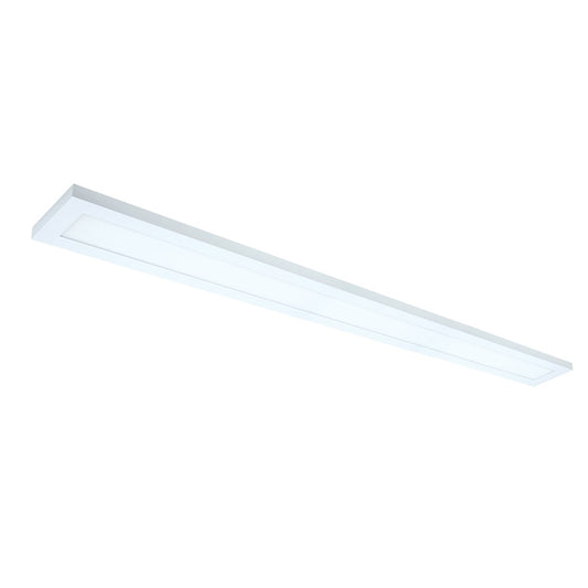 Nuvo Blink 36in 1-Light LED Flush Mount | Utility White Finish | Kitchen & Hallway | 36 x 6 x 1 in | Model 62-1156