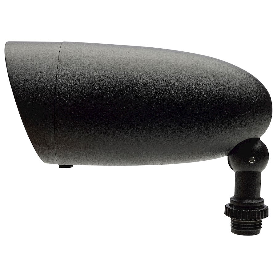 Nuvo 62-1198 4in LED Landscape Flood Light | Utility Matte Black Die-Cast Aluminum | Outdoor & Security Lighting | 900 Lumens 3000K 9W | Model 62-1198