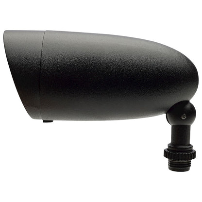 Nuvo 62-1198 4in LED Landscape Flood Light | Utility Matte Black Die-Cast Aluminum | Outdoor & Security Lighting | 900 Lumens 3000K 9W | Model 62-1198