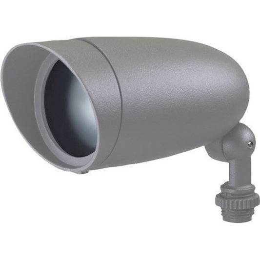 Nuvo Lighting LED Landscape Flood 6W | Utility Light Gray | Outdoor & Pathway Accent | 640 Lumens 3000K Dimmable | Model 62-1202