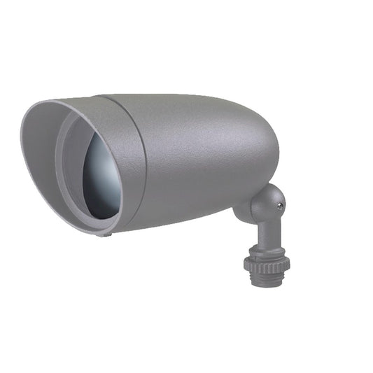 Nuvo Lighting LED Landscape Flood 9W | Utility Light Gray | Outdoor & Security Lighting | 900 Lumens, 3000K Warm White, Wet Location | Model 62-1204