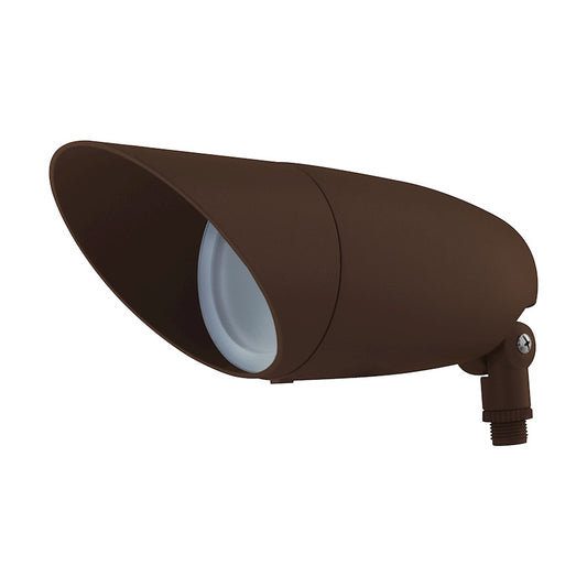 Nuvo 62-1206 LED Landscape Flood Light 12W | Utility Bronze | Garden & Pathway Accent | 1248 Lumens 3000K Wet Location | Model 62-1206