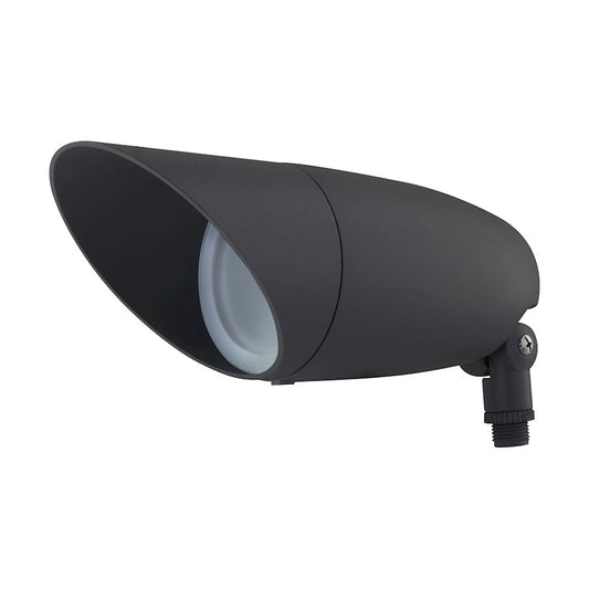 Nuvo 62-1207 LED Landscape Flood 12W 3000K | Utility Dark Gray | Outdoor Yard & Pathway | 1248 Lumens, Wet Location | Model 62-1207