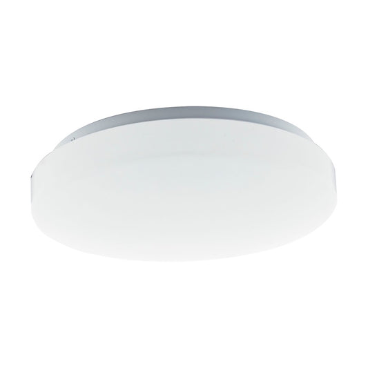 Nuvo Lighting 62-1210 11in Round LED Flush Mount | Contemporary White Acrylic | Kitchen Bathroom & Hallway | 11.54 x 11.54 x 3.04 in | Model 62-1210